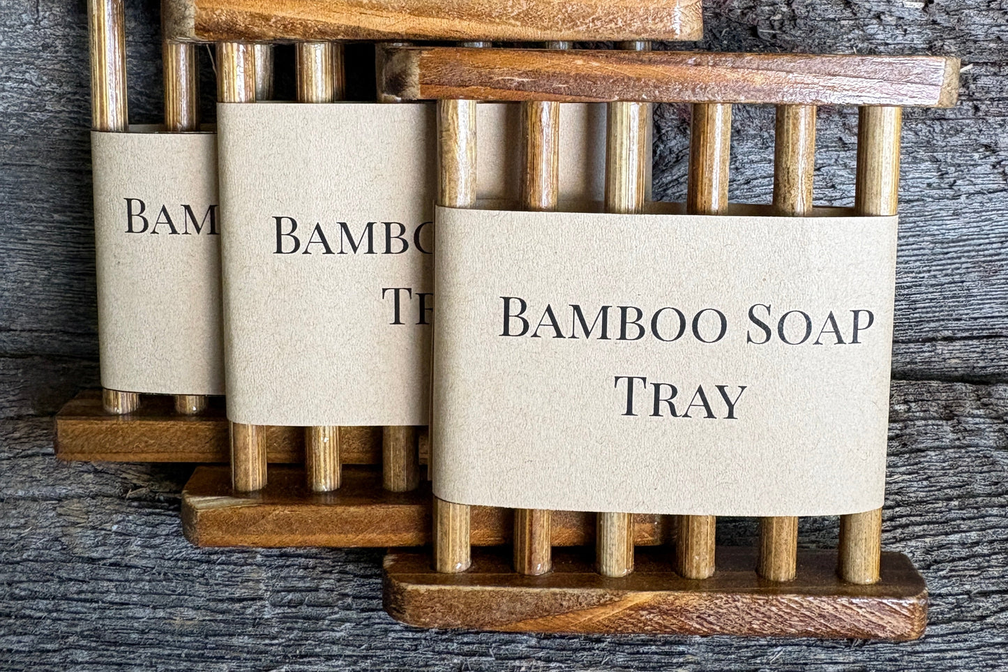 Bamboo Soap Tray