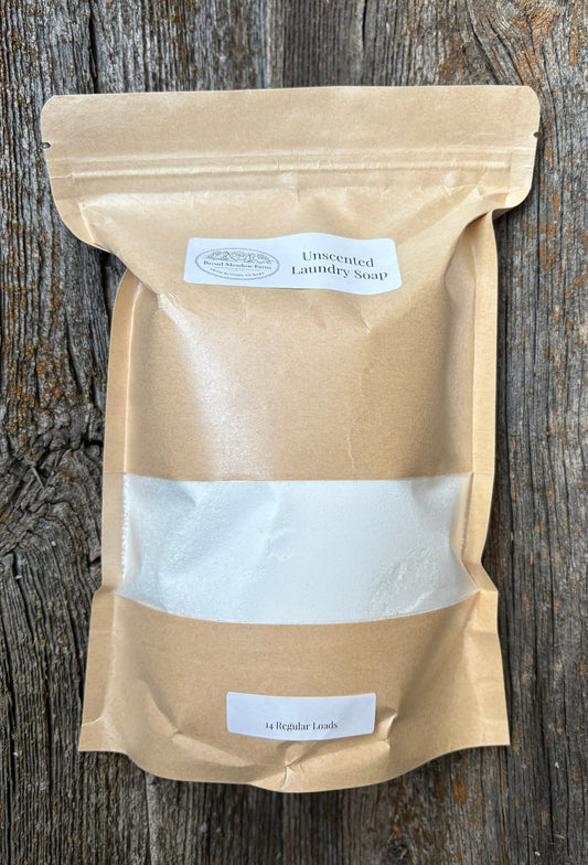 Natural Laundry Soap – Unscented | Gentle & Effective