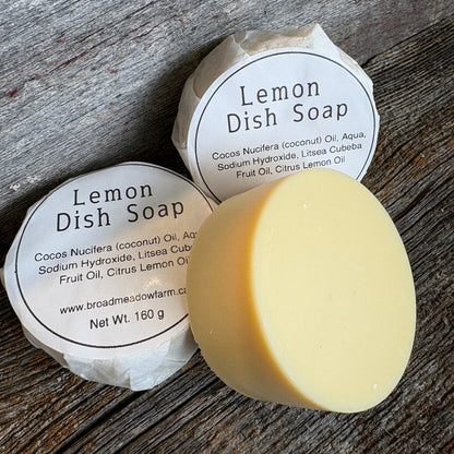 Lemon Dish Soap Bar