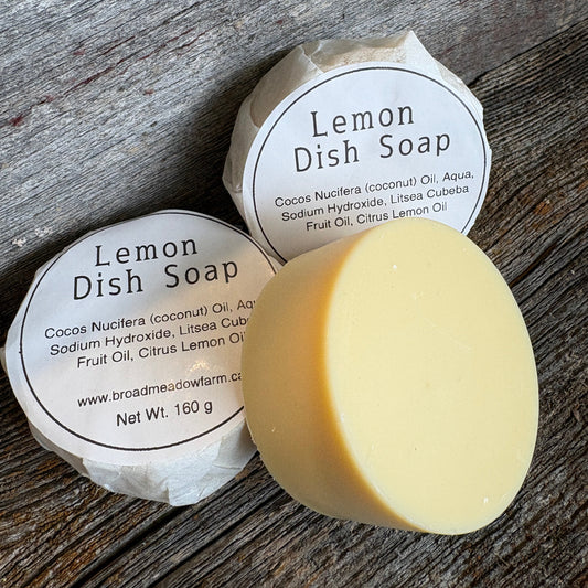 Lemon Dish Soap Bar